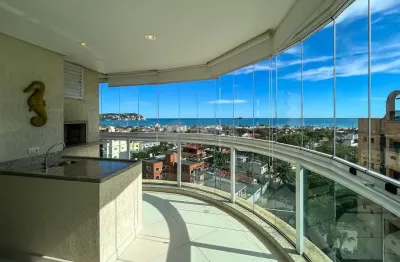 Apartamento com varanda gourmet e lazer na região da Brunella na Praia da Enseada, Guaruja