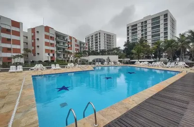Apartamento com vista mar e lazer na região do Tortuas na Praia da Enseada, Guaruja