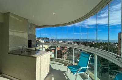 Apartamento com varanda gourmet e lazer na região da Brunella na Praia da Enseada, Guaruja