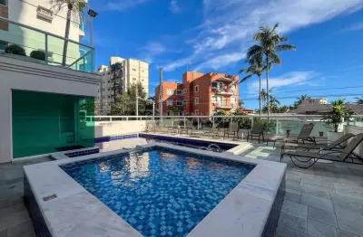 Apartamento varanda gourmet e lazer na região da Brunella na Praia da Enseada, Guaruja