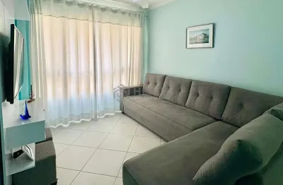Apartamento com varanda e lazer na Praia das Asturias, Guaruja