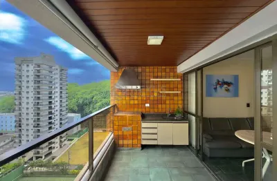 Apartamento com 4 quartos à venda na Avenida General Rondon, 362, Jardim Astúrias, Guarujá