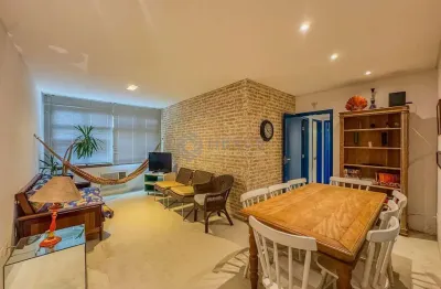 Apartamento reformado e mobiliado na Praia das Asturias, Guaruja