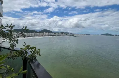 Apartamento de alto padrão frente mar com piscina e varanda gourmet vista mar na Praia das Asturias