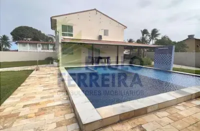 Casa frente mar para venda em itamaracá, forte orange, 4 dormitórios, 2 suítes, 3 banheiros, 10 vagas