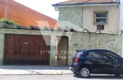 Sobrado à venda no ipiranga com 3 quartos, 1 suíte e 6 vagas de garagem. imóvel com quintal, edícula e perto do parque da independên