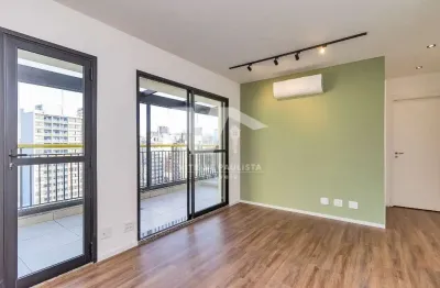 Apartamento à venda em santa cecília com 1 quarto e 1 vaga de garagem e cozinha equipada e varanda gourmet. próximo à estação república.
