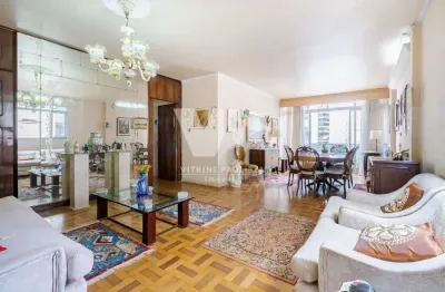 Apartamento para venda no higienopólis, 140m², 3 quartos, sala ampla, vaga de garagem e depósito privativo. próximo ao shopping pátio higienópolis