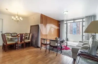 Apartamento à venda no jardim paulista com 3 quartos (1 suíte) e 1 vaga, com 130m², lazer com academia, quadra, churrasqueira e salão de festas.