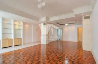Apartamento à venda em higienópolis com 3 quartos (2 suítes), 155 m² e 1 vaga. suíte master com closet, banheira e terraço.