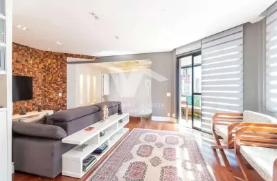 Apartamento para venda em pinheiros, 120 m², 3 quartos, 3 vagas de garagem. localizado em andar alto com excelente iluminação natural e sala ampla