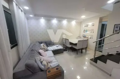 Sobrado em condomínio à venda na vila carrão com 3 quartos (2 suítes) e 1 vaga, mobiliado, 120m², com ar condicionado e churrasqueira.