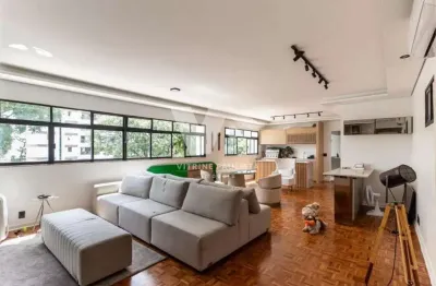 Apartamento em higienópolis com 219m², 3 quartos (1 suíte) e 1 vaga. área gourmet na sala, hidromassagem e sauna privativa. próximo à faap.