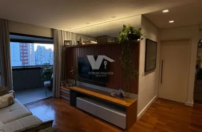 Apartamento em Perdizes com 100m², 3 quartos (1 suíte) e 2 vagas fixas. Com depósito e varanda, em andar alto.