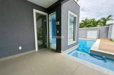 Recreio dos bandeirantes | casa 5 quartos, sendo 5 suites