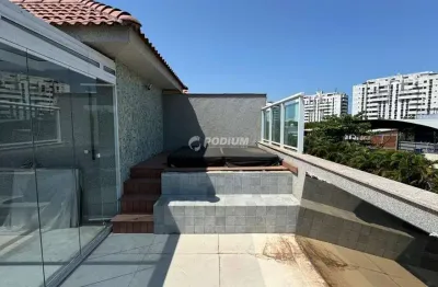 Recreio dos bandeirantes | cobertura 3 quartos, sendo 1 suite