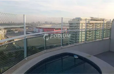 Barra da tijuca | cobertura 3 quartos, sendo 1 suite