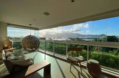 Barra da tijuca | apartamento 5 quartos, sendo 4 suites