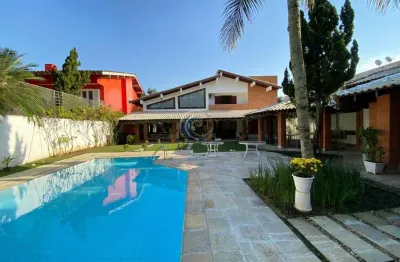 Casa em condomínio para venda em guarujá, jardim acapulco, 4 dormitórios, 4 suítes, 6 banheiros, 4 vagas