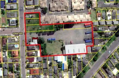 Terreno à venda no niterói, canoas , 20 m2 por r$ 5.000.000