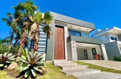 Sobrado de alto padrão mobiliado e equipado no condomínio vivendas do parque na monte castelo