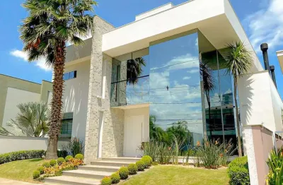 Sobrado de 368,49 com 4 dormitórios sendo as 4 suítes de alto padrão em condomínio fechado