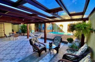 Sobrado mobiliado com 3 dorm-suite - home-office -  no bela vista