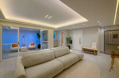 Apartamento mobiliado de 03 dormitórios com suíte - duas vagas - no  centro de canoas