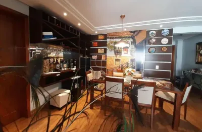 Lindo apartamento, mobiliado, 3 dormitórios com suíte!