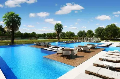 Lindo lote de esquina em condomínio de alto padrão em nova santa rita.