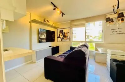 Apartamento semi mobiliado  2 dormitórios, 1 vaga, próximo ao centro de canoas.