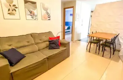 Apartamento de 02 dormitórios com planejados e uma vaga de garagem no bairro são josé