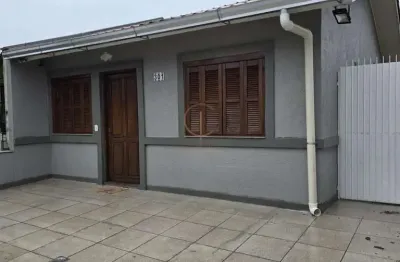 Casa térrea 02 dormitórios, 02 vagas para veículos , espaço gourmet,  no bairro são jose em canoas