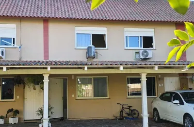 Sobrado 02 dormitorios e 02 vagas no condominio são francisco no bairro rio branco em canoas