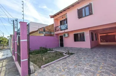 Sobrado à venda em canoas, bairro harmonia - 120.39m² - closet, varanda e jardim