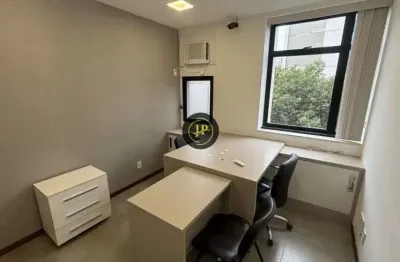Sala comercial mobiliada com vaga de garagem na praia do canto excelente localização