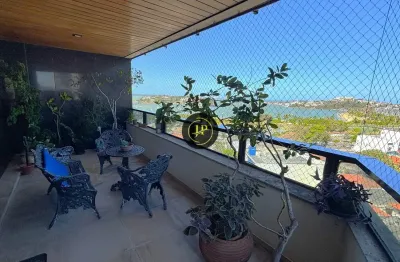 4 quartos/suíte com linda vista para o mar e localização privilegiada na praia do canto