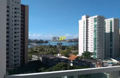 Apartamento semi mobiliado de 1 quarto, vaga de garagem  com vista para o mar na praia do canto