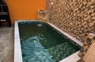 Casa em condomínio fechado com 2 quartos à venda no Cibratel II, Itanhaém 