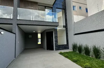 Lindo sobrado no bairro iguaçu - localização privilegiada, acabamento de alto padrão