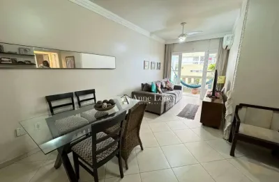 Apartamento no bairro do boa vista em são vicente, com vista parcial mar!localização privilegiada