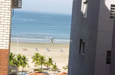 Apartamento com 01 dormitório!! com vista para o mar!! no itararé em são vicente !! aqui na anne lopes ccorretora!!