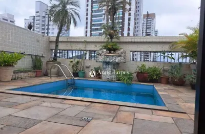 Incrível cobertura duplex na pompéia!! com piscina privativa a poucos metros da praia!!  com 05 vagas de garagem!! aqui na anne lopes!!