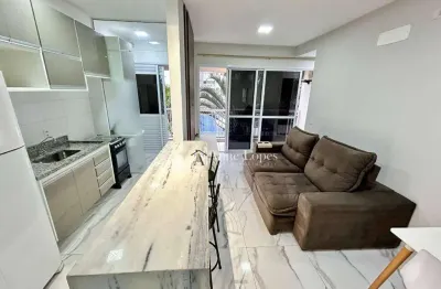 Apartamento mobiliado!! na vila mathias!! com área de lazer completa!! o que você está esperando para mudar para esse apartamento incrível??
