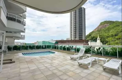 Edificio bay view junto ao shopping rio sul. silencioso, e amplo. varanda, suíte, vaga e infra