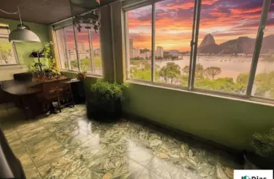 Apartamento com 5 quartos à venda na praia botafogo, botafogo, rio de janeiro, 340 m2 por r$ 2.490.000
