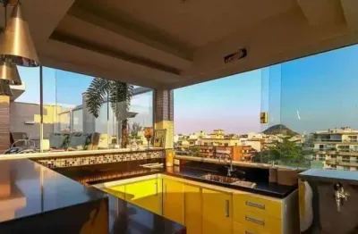 Cobertura com 5 quartos à venda na rua senador rui carneiro, recreio dos bandeirantes, rio de janeiro, 360 m2 por r$ 1.450.000