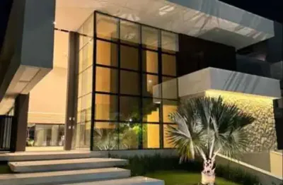 Diferenciada casa no suntuoso condomínio alphaville barra