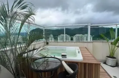 Cobertura com 3 quartos à venda na rua césar lattes, barra da tijuca, rio de janeiro, 189 m2 por r$ 2.750.000