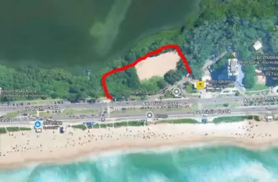 Terreno à venda na avenida lúcio costa, barra da tijuca, rio de janeiro, 10500 m2 por r$ 70.000.000